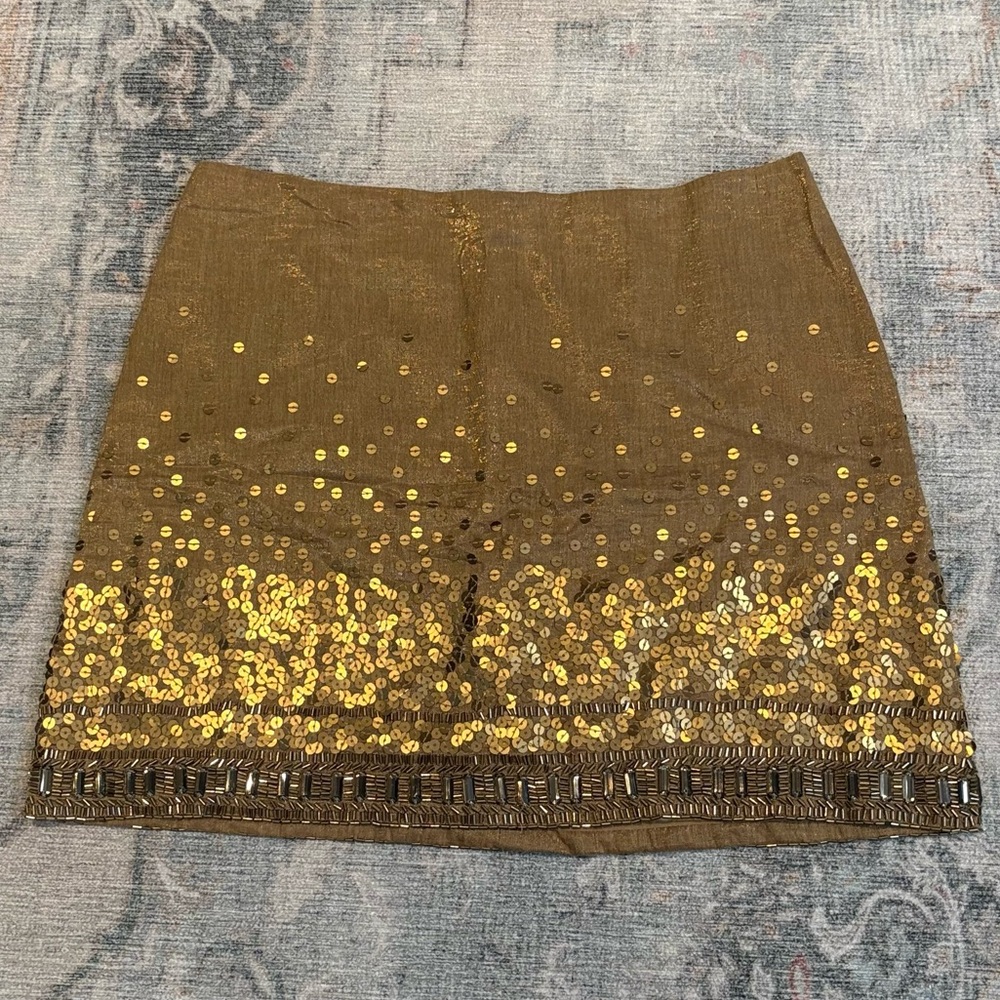Jennifer Lopez Sequinned Mini Skirt